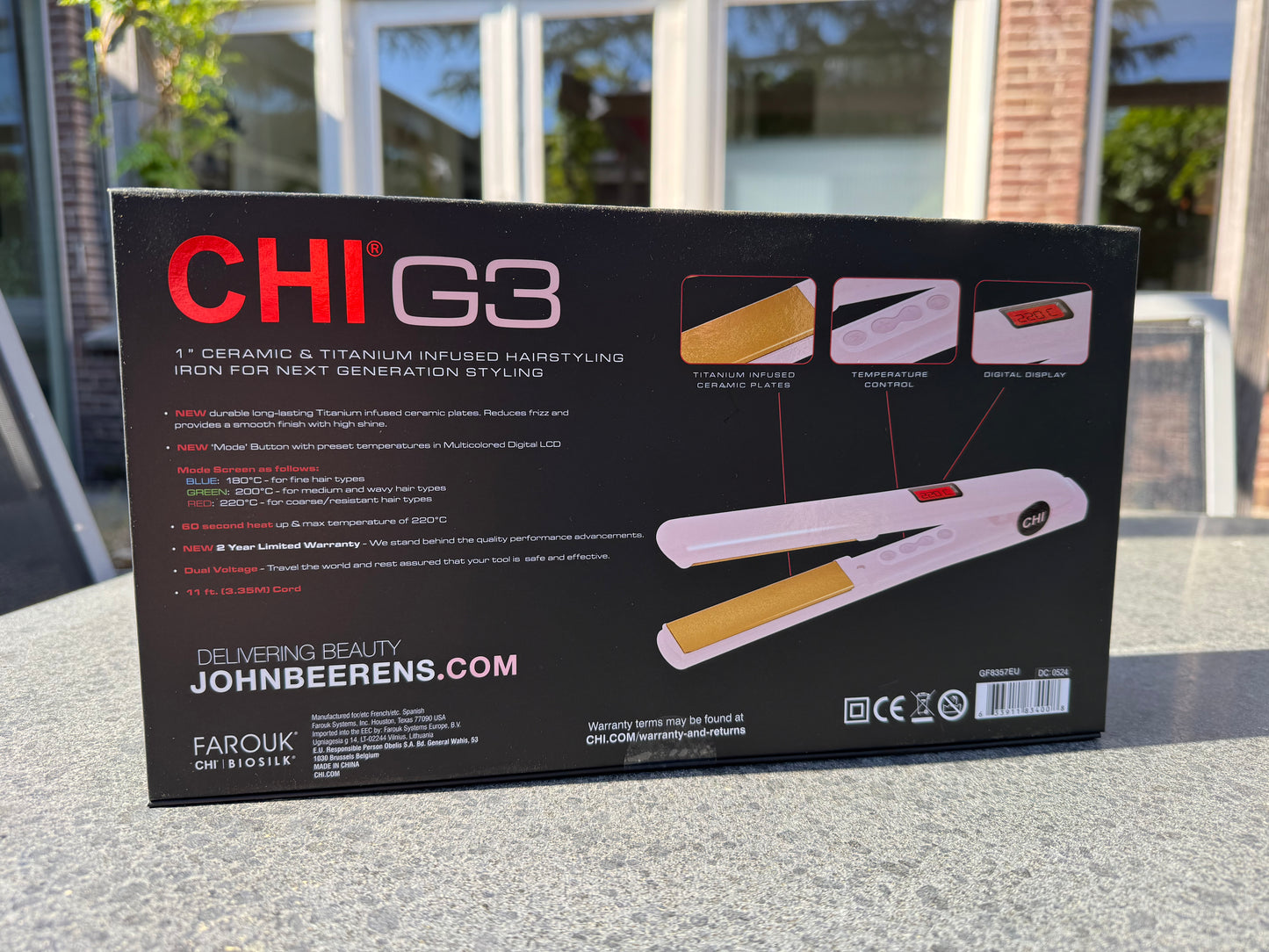 CHI G3 Limited Edition Straightening Iron