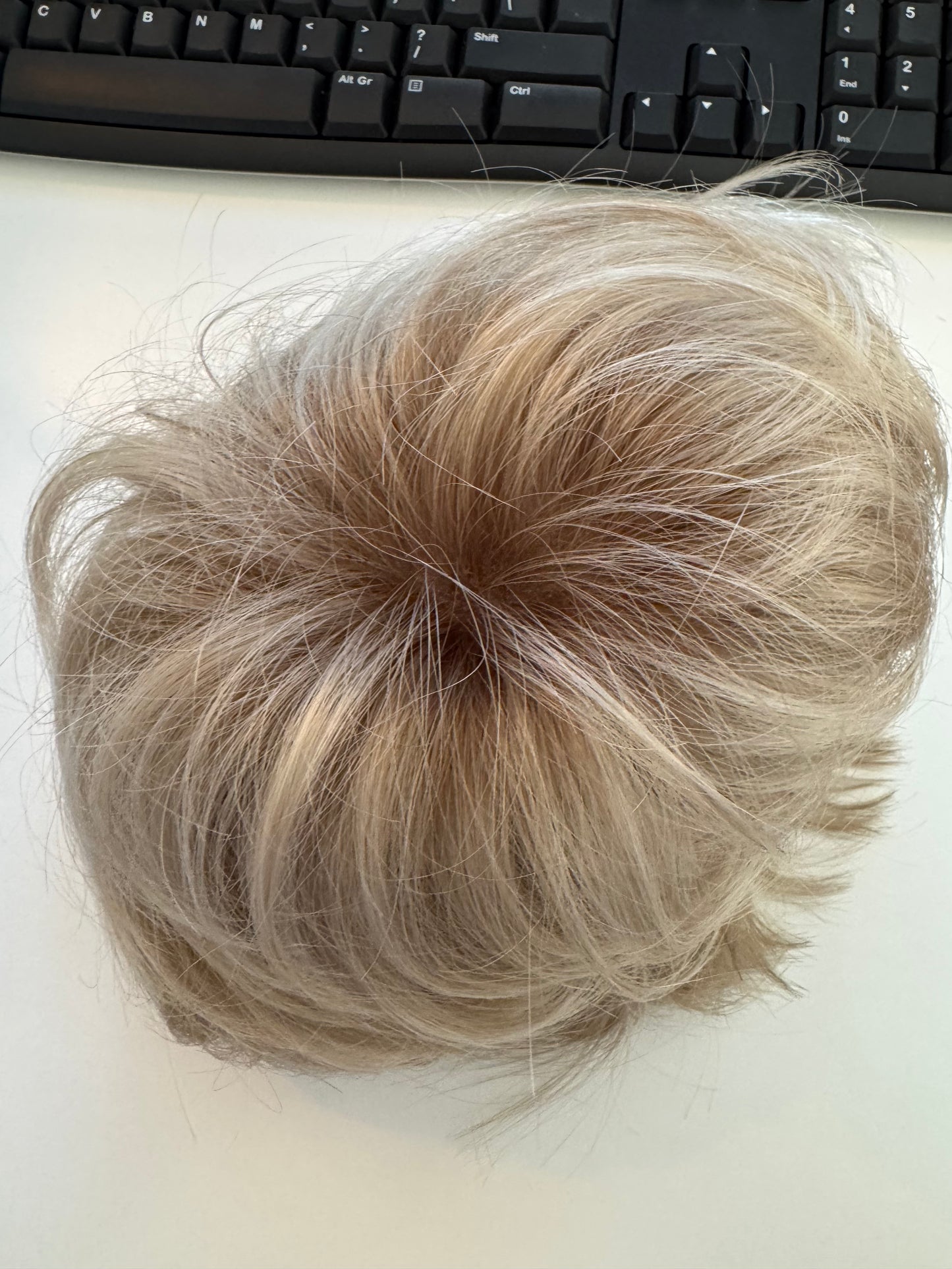 Synthetic hairpiece BM Fenja Mono Nordic Ash blond
