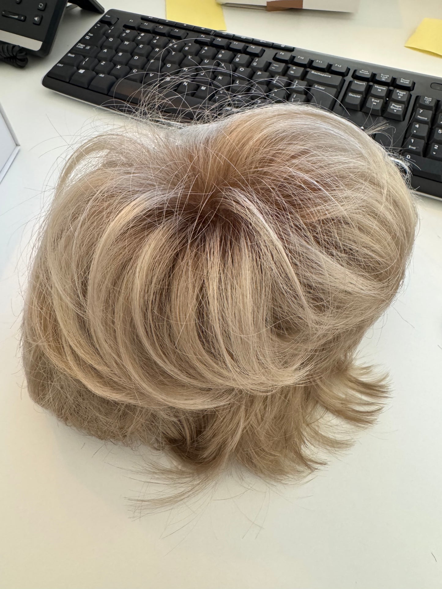 Synthetic hairpiece BM Fenja Mono Nordic Ash blond