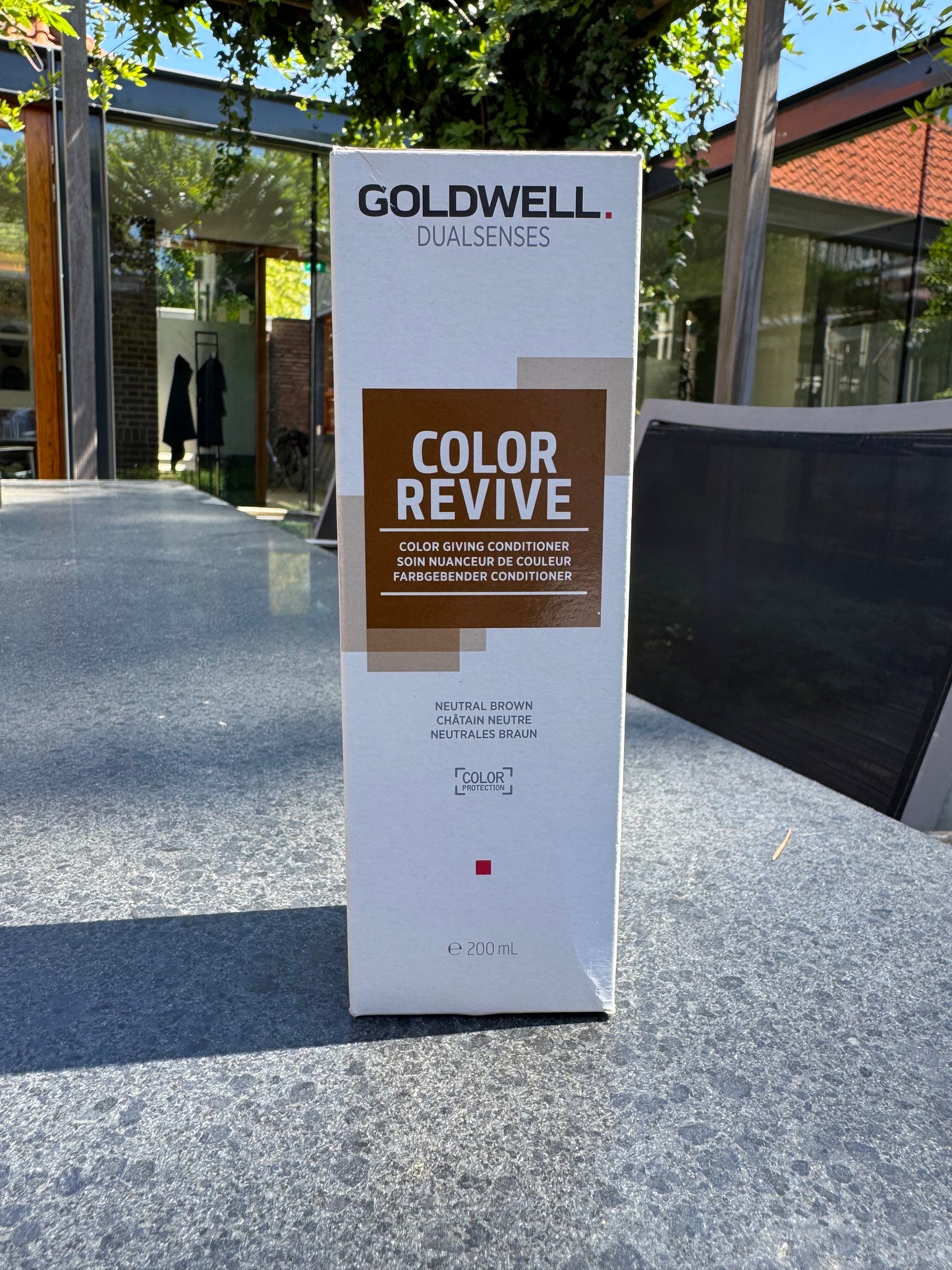 GoldWell Color Revive conditioner Neutral Brown