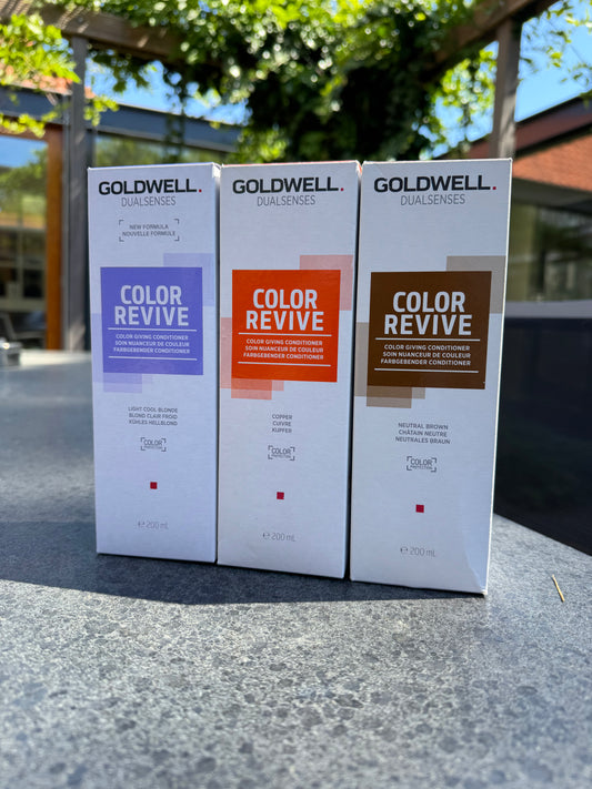 GoldWell Color Revive conditioner Neutral Brown