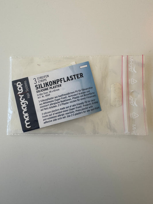Silicone plasters