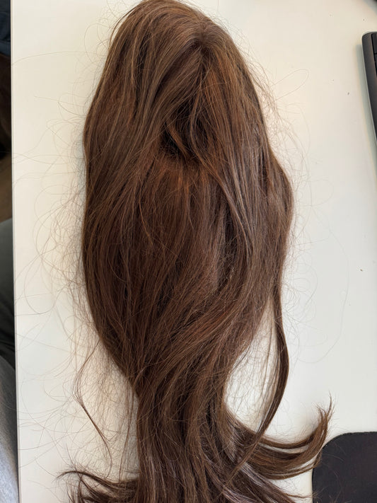 RH human hair Fullcap BM Elektra 55cm length